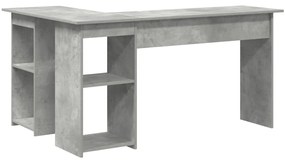 Beton szürke számítógépes asztal Beton szürke Forgácslap