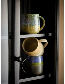 Kék-bézs kőedény bögre szett 3 db-os 460 ml Cloe – Bloomingville