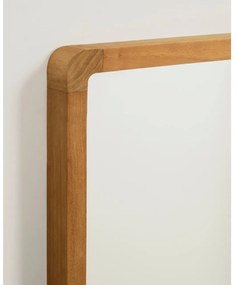 Fali tükör tömörfa kerettel 45x70 cm Shamel – Kave Home