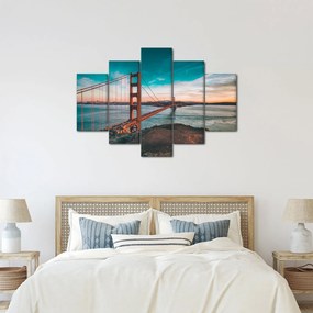 Kép - Golden Gate, San Francisco (150x105 cm)