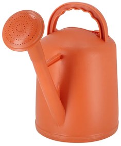 Műanyag kültéri locsolókanna, téglavörös, 10 literes