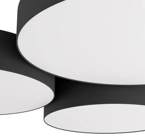 Eglo 900853-LEDRGBW Dimmelhető mennyezeti lámpa BARBANO-Z 3xLED/7,5W/230V fekete