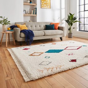 Bézs szőnyeg 170x120 cm Boho - Think Rugs