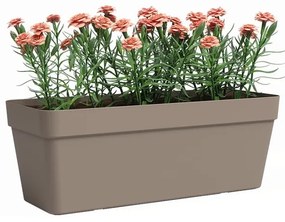 Újrahasznosított műanyag önöntözős láda 50 cm Capri – Artevasi