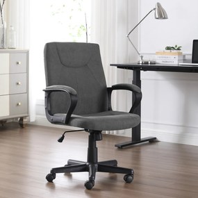 Irodai szék, sötétszürke/fekete, REVIN