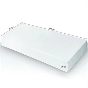 Táskarugós matrac Horno 7 200x90 (H3/H4). Akció -22%. 1119288