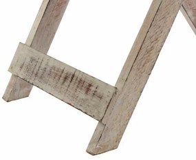 DIVERO Összecsukható asztal vintage 85 cm