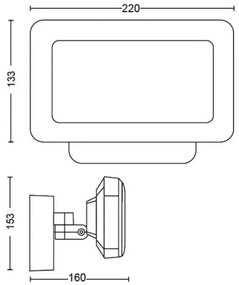Philips 17435/30/P7 -LED RGB Kültéri reflektor Hue DISCOVER 2xLED/15W/230V IP44