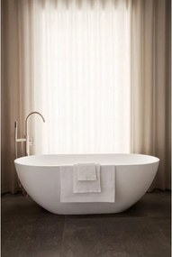 Krémszínű frottír bio pamut törölköző szett 2 db-os 30x50 cm Riva – Blomus