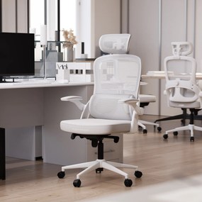 Ergonomikus irodai szék világosszürke Diablo V-Light