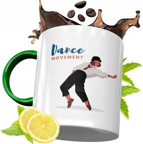 Zöld Bögre Táncosnőnek Születésnapi Ajándék fényképes nyomtatással