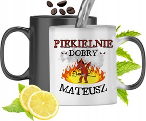 Máté Színváltós Mágikus Bögre fényképes nyomtatással