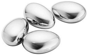 Nerezové ledové kostky SKY, set 4ks - Georg Jensen