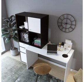 PC asztal Canny (fehér + fekete). 1088636