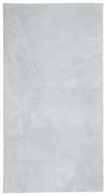 HUARTE szürke rövid szálú puha és mosható szőnyeg 60 x 110 cm