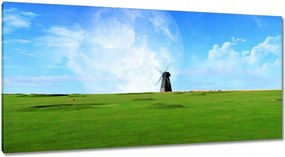 Képek 115x55 Golfpálya szélmalommal