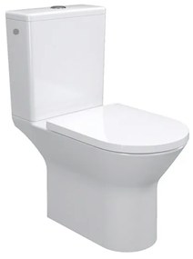 AREZZO design VERMONT peremnélküli kombi wc alsó/hátsó kifolyású