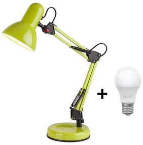 Brilagi - LED Asztali lámpa ROMERO 1xE27/10W/230V zöld