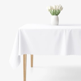 Goldea szögletes teflon asztalterítő - fehér 120 x 160 cm