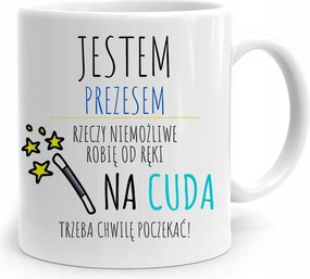 Az Elnök-vezérigazgató Számára Bögre Én Vagyok Az Elnök, fényképes nyomtatással