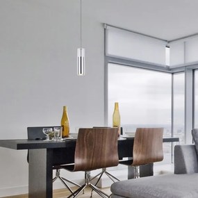 Rabalux 72046 - Csillár zsinóron KALEVI 1xGU10/50W/230V átlátszó/króm