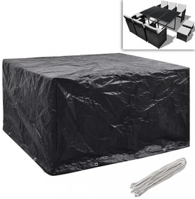 2 db védőhuzat 6 személyes polyrattan szetthez 172 x 113 cm