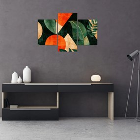 Kép - Geometrikus természeti minták II. (90x60 cm)
