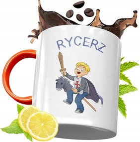 Narancssárga Bögre Gyerekeknek Gyereknapra, fényképes nyomattal