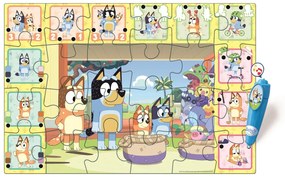 Bluey Playtime interaktív 24 db-os puzzle Clementoni