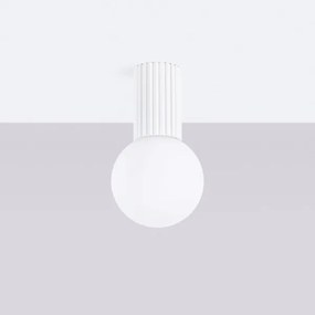 Sollux SL.1708 - Fürdőszobai mennyezeti lámpa HALO 1xG9/8W/230V IP44 fehér