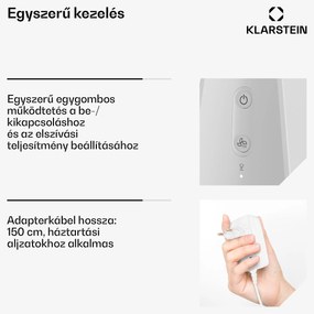 Klarstein WanderVent, Páraelszívó 200 m³/h, Kompakt kivitel