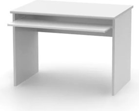 Íróasztal, fehér, JOHAN 2 NEW 02