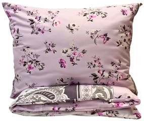 Sofia Lila pamut lepedők 200x140cm+90x70cm TiaHome