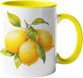 Csodálatos Bögre Zamatos Szicíliai Citrom Kerámia 330ml.