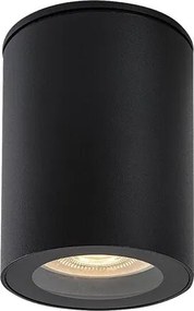 RÁBALUX 71342 KOVEN Modern Kültéri Mennyezeti Lámpa Fekete GU10 IP44