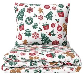 Pamut ágyneműhuzat MERRY MOOD fehér Ágyneműhuzat mérete: 70 x 90 cm | 140 x 200 cm