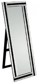Contessa Black állótükör 50x150 cm