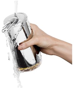 Ezüstszínű acél automata szappanadagoló 266 ml - simplehuman