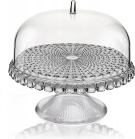 Guzzini Tiffany Tortatartó 30 cm Szürke