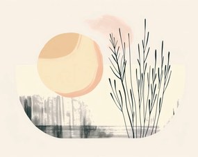 Poszter 76x60,5cm Pasztell Kelet