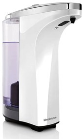Fehér automata műanyag szappanadagoló 237 ml - simplehuman