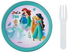Gyerek uzsonnás doboz villával Disney princess – Mepal