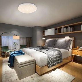 Brilo - RGBW Dimmelhető mennyezeti lámpa STARRY SKY LED/10W/230V + távirányító