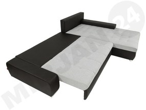 Sarok ülőgarnitúra Hesron (öko-bőr Soft 017 + Casablanca 2315). 1053592