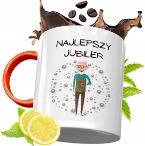 Narancssárga Bögre Ékszerésznek Ajándék fényképes nyomattal