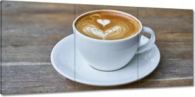 Vászonkép 150x70 Kávé a reggelben