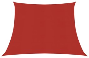 piros HDPE napvitorla 160 g/m² 4/5 x 3 m