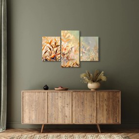 Kép - Festett növények (90x60 cm)