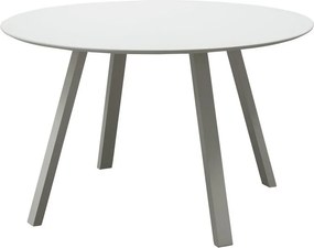 Fém kerek kerti étkezőasztal ø 120 cm Auke – WOOOD