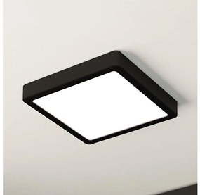 Eglo 900587 - LED dimmelhető mennyezeti lámpatest FUEVA LED/17W/230V fekete
